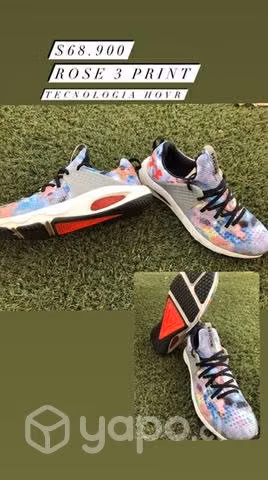 Zapatillas Under Armour Rose 3Print HOVR