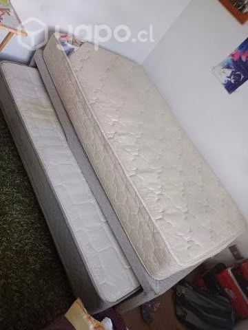 Cama nido plaza y media