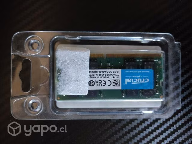 Memoria ram de 16GB marca Crucial - Imagen 2