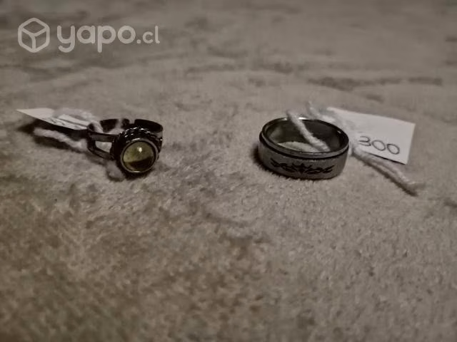 Anillos metal