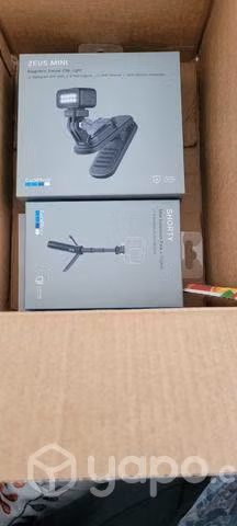 Kits nuevos Gopro luz en base magnética y trípode