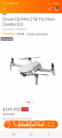 Drone nano 2 dji - Imagen 2