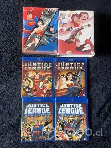 Box set liga de la justicia animada