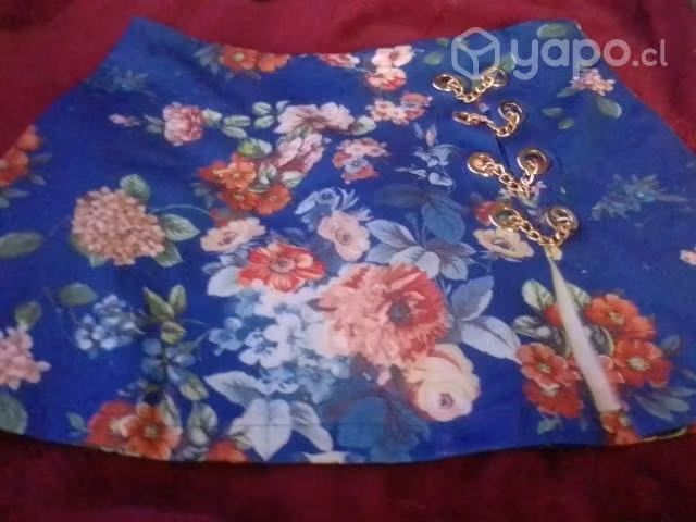 Mini falda en jersey talla S