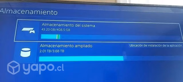 Ps4, 2 controles, 4 tb, ventilador, 23 juegos