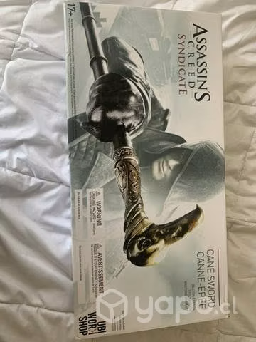 Assassins creed bastón espada