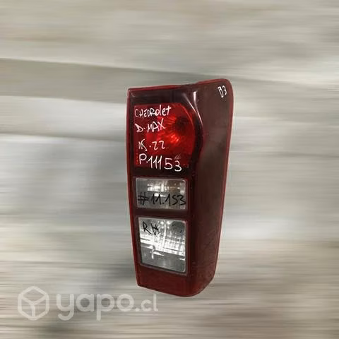 Foco trasero RH Chevrolet Dmax 2015 2022