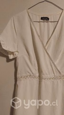 Vestido blanco talla S/M - Imagen 3