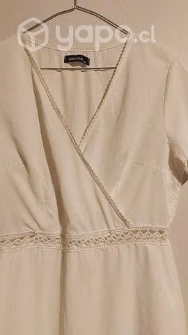 Vestido blanco talla S/M - Imagen 2