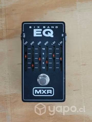 Ecualizador MXR 6 bandas