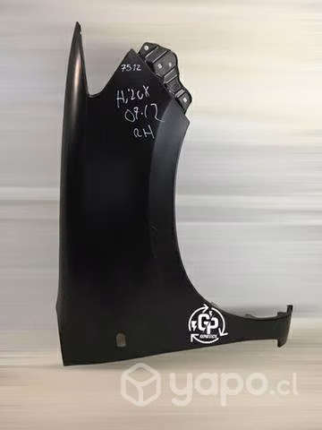 Tapabarro rh Toyota Hilux 2007-2012