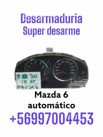 Mazda 6 automatico sinoptico desarmaduria