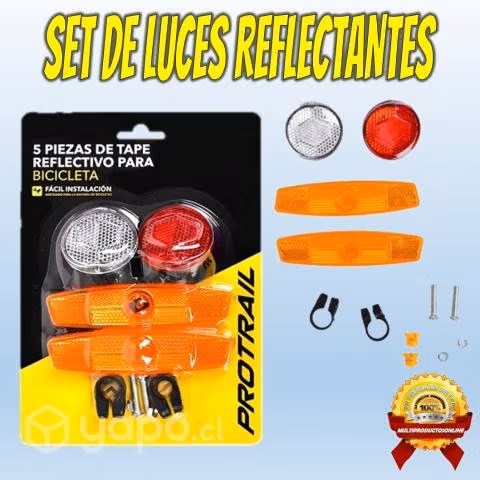 Promoción Porta Botella Y Set De Luces Reflectant