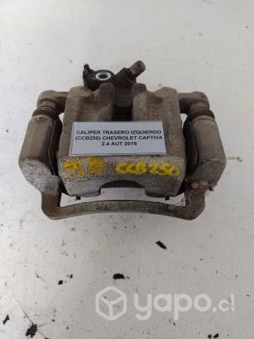 Caliper Trasero Izquierdo (CCB250) Chevrolet Capti