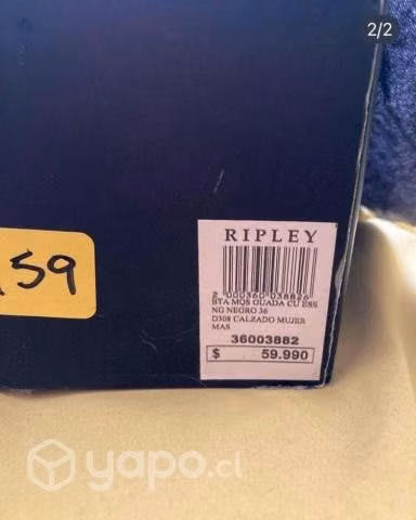Botas De Cuero N36 Nuevas