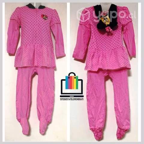 Pijama 3 Piezas Minnie Mouse
