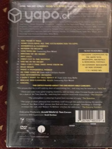 Rod stewart - live at royal albert hall - dvd