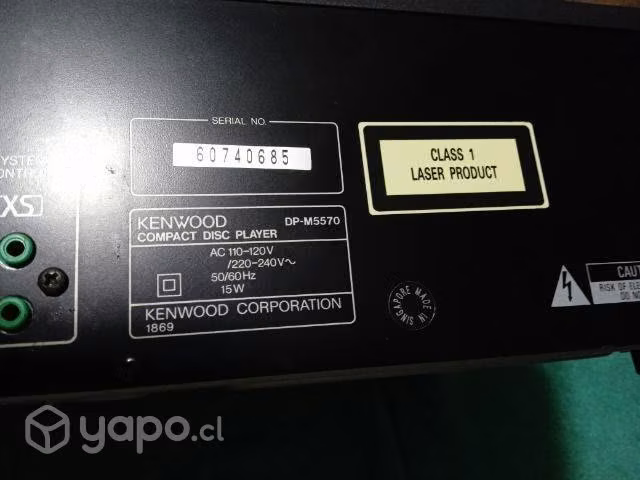 CD Kenwood bp m5570 funcionando al 100