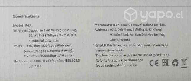 Router 4A "gygabit edtition" Xiaomi - Imagen 3