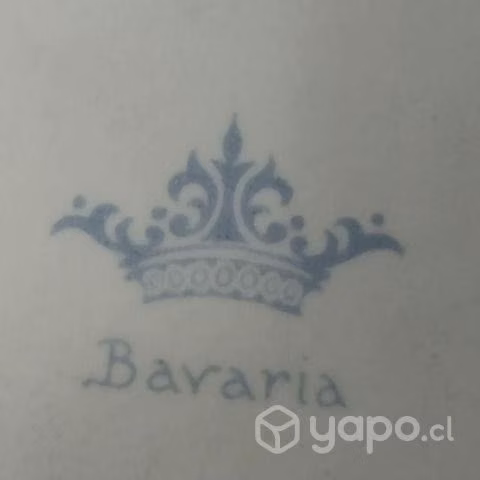 Cenicero porcelana bavaria