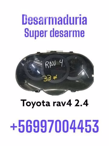 Sinoptico toyota rav 4 desarmaduria