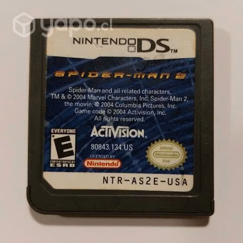 Spiderman 2 DS Nintendo DS