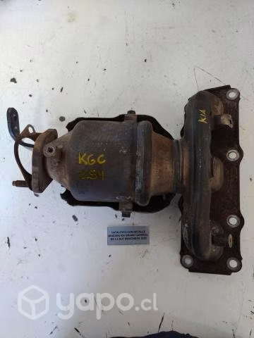 Catalitico C/multiple escape Detalle (KGC254) Kia