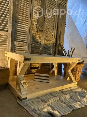 Mesa de centro rústica - Imagen 2