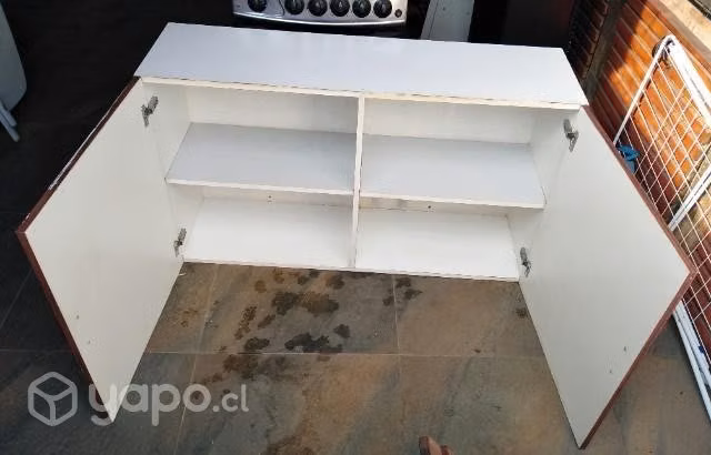 Lavaplatos doble 120x50 + mueble 120x70x35fondo