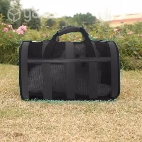 Bolso Transporte Mascotas Negro 34x24x23 CM
