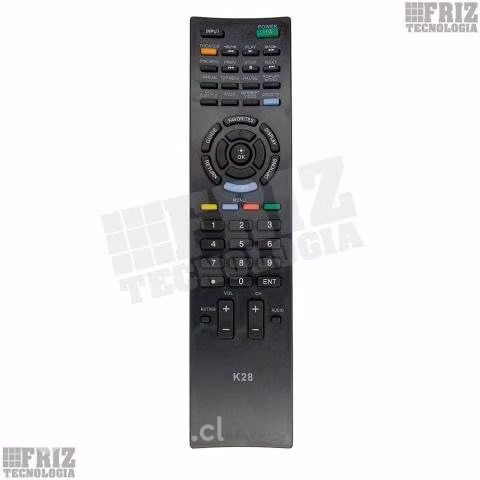 Control remoto para televisor SONY