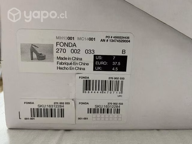 Tacones aldo 37,5 Botas de cuero 37