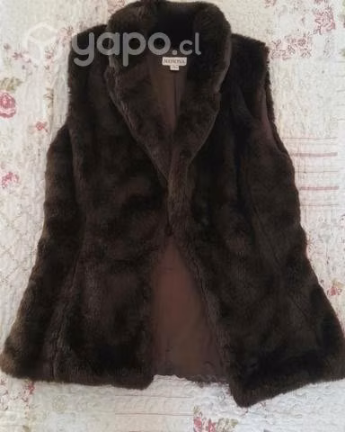 Chaqueta peluda sin mangas - Imagen 1