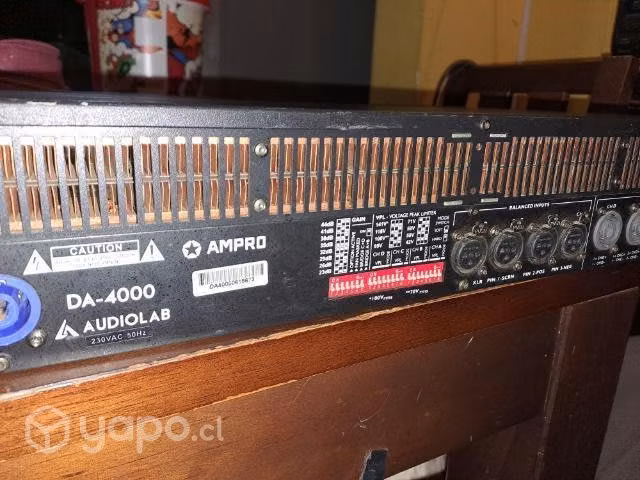 Amplificador de potencia