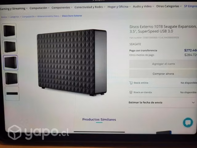 Disco Duro Externo 10 TB Seagate Expansion - Imagen 6