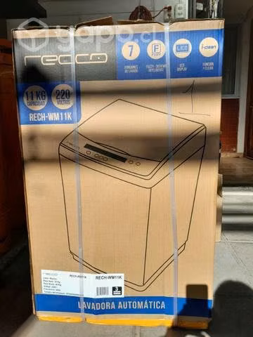 Lavadora marca recco nueva embalada 11kg