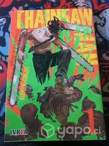 Chainsaw Man tomo 1 Ivrea Argentina