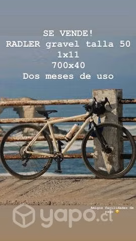 Bicicleta de gravel RADLER