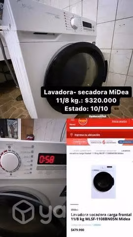 Lavadora, Smartv, Sofá