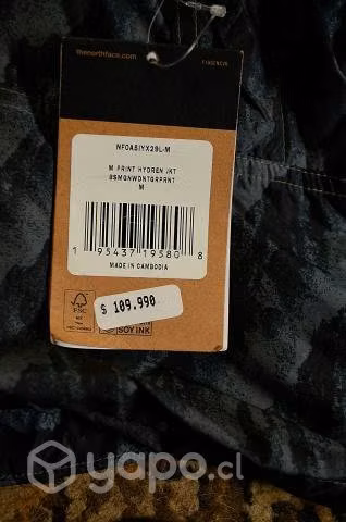 Cortaviento chaqueta the north face 100% original