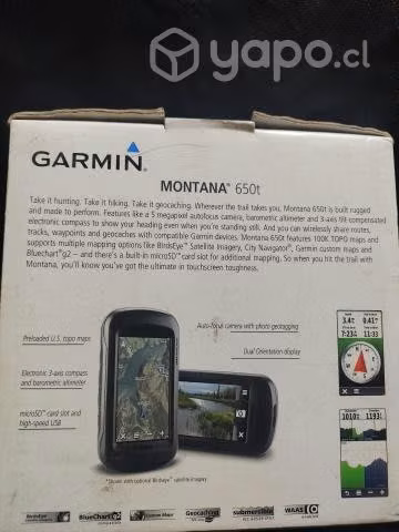 GPS garmin Montana 650t
