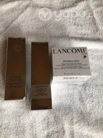 Crema y serum Lancome