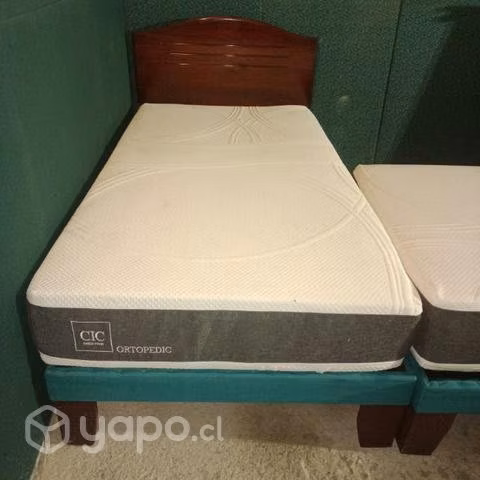 Cama plaza y media