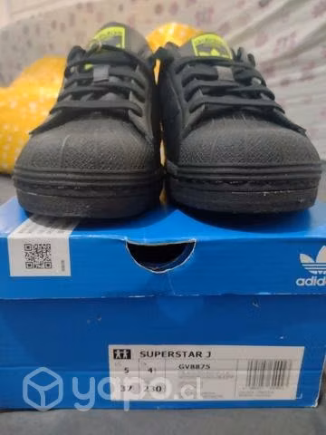 Superstar j talla 37 unisex