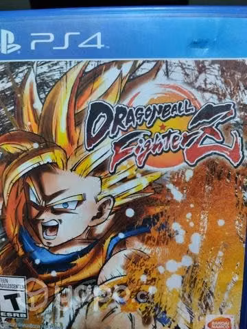 Juego dragón ball fighert Z ps4