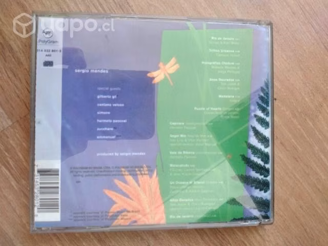 Cd Sergio Mendes - Oceano - bossa nova - Imagen 2