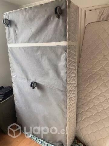 Cama con Baúl y Colchón Rosen 1.5 Plazas - Imagen 2