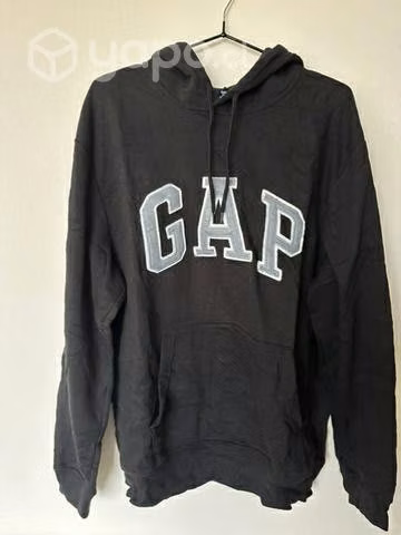 Poleron Gap Negro talla L