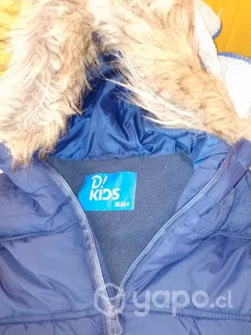 Parka niño talla 4