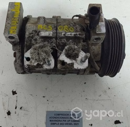 Compresor Aire Acondicionado (MCS080) Mahindra Pik